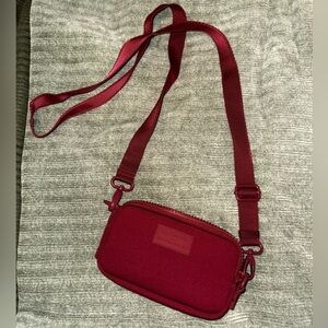 Dagne Dover Burgundy Crossbody Bag